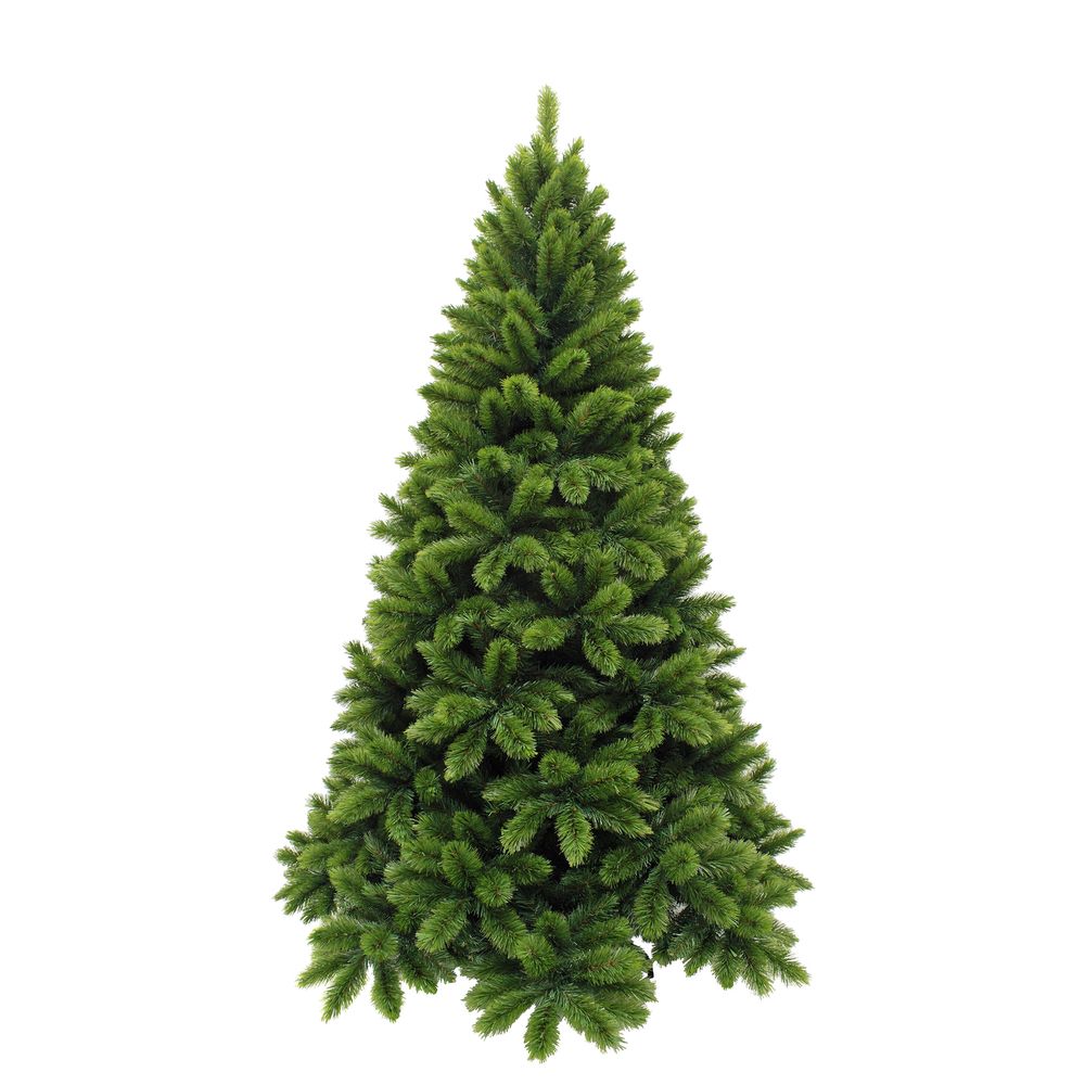 Triumph tree tsuga sapin de noël artificiel - arbre de noël artificiel avec aiguilles à cœur blanc effet neigeux - décoration noël