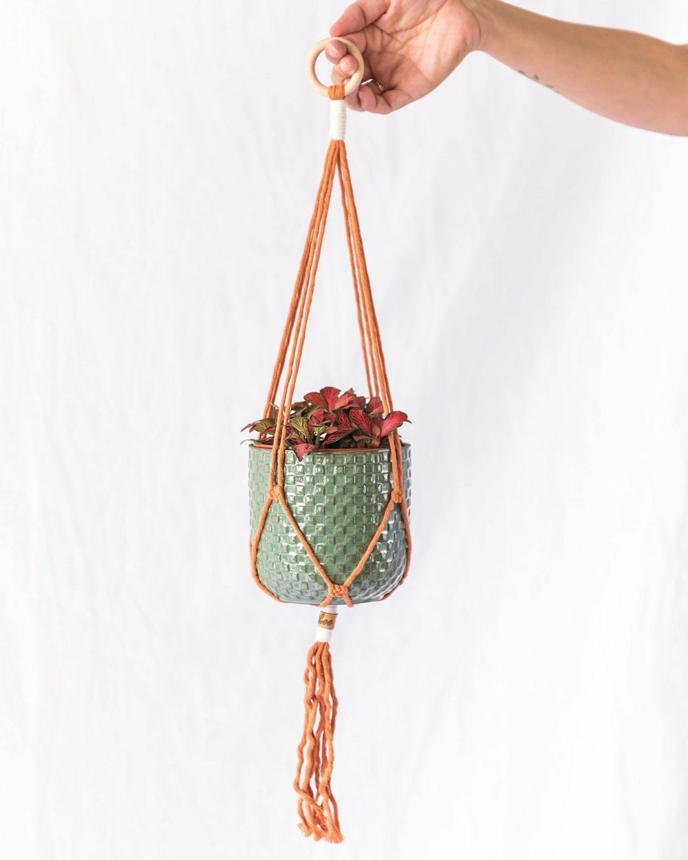 Bondi - macramé terracota