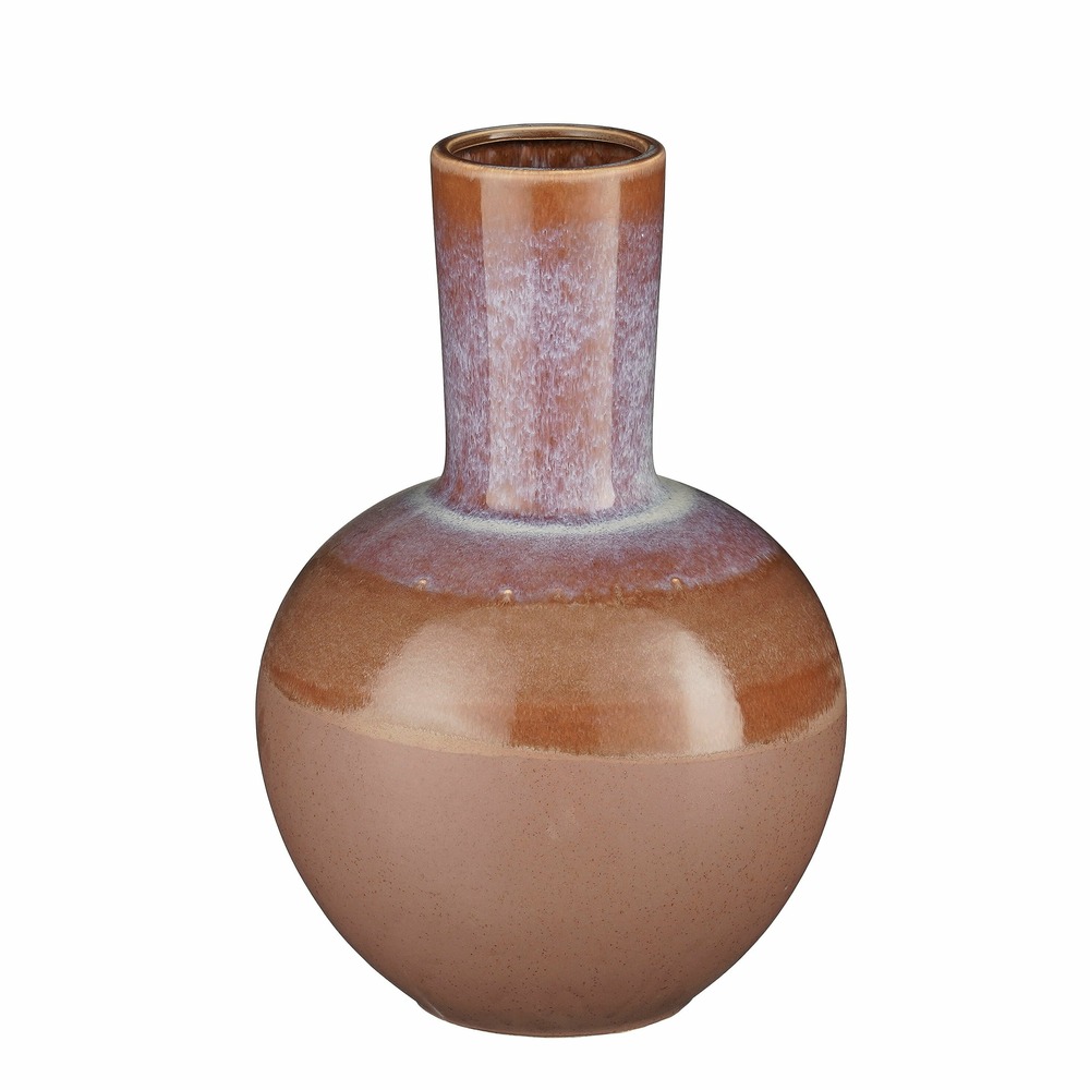 Mica decorations holm vase - h42 x ø29 cm - céramique - terre