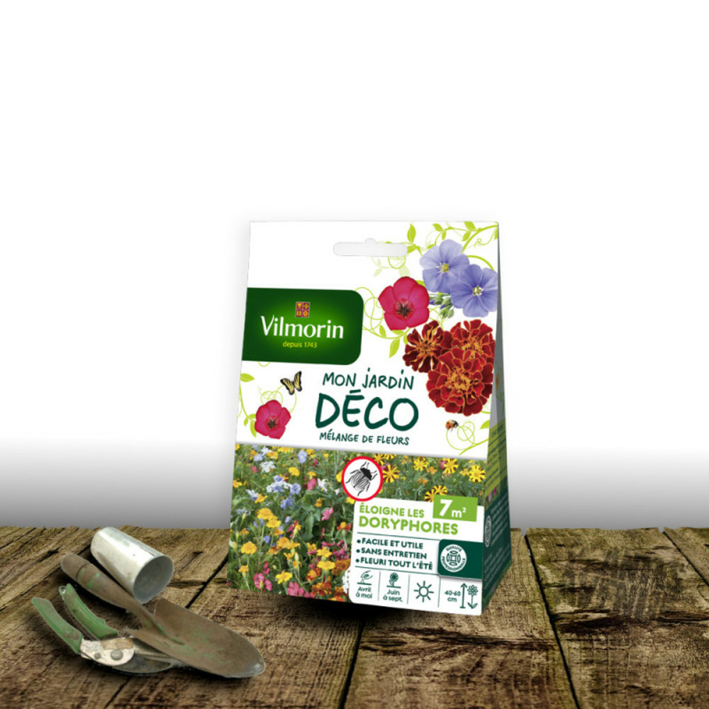 Graines en mélange - éloigne les doryphores - vilmorin sachet 7 m²