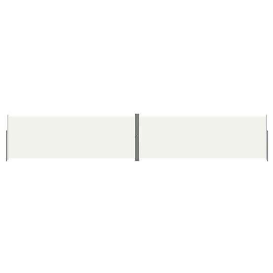 Auvent paravent store brise-vue latéral rétractable de patio jardin terrasse balcon protection visuelle écran 220 x 1200 cm c