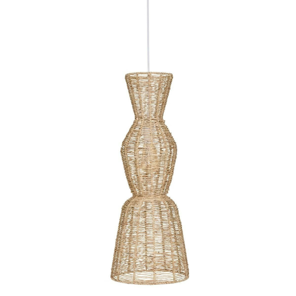 Lampe suspension en jute 