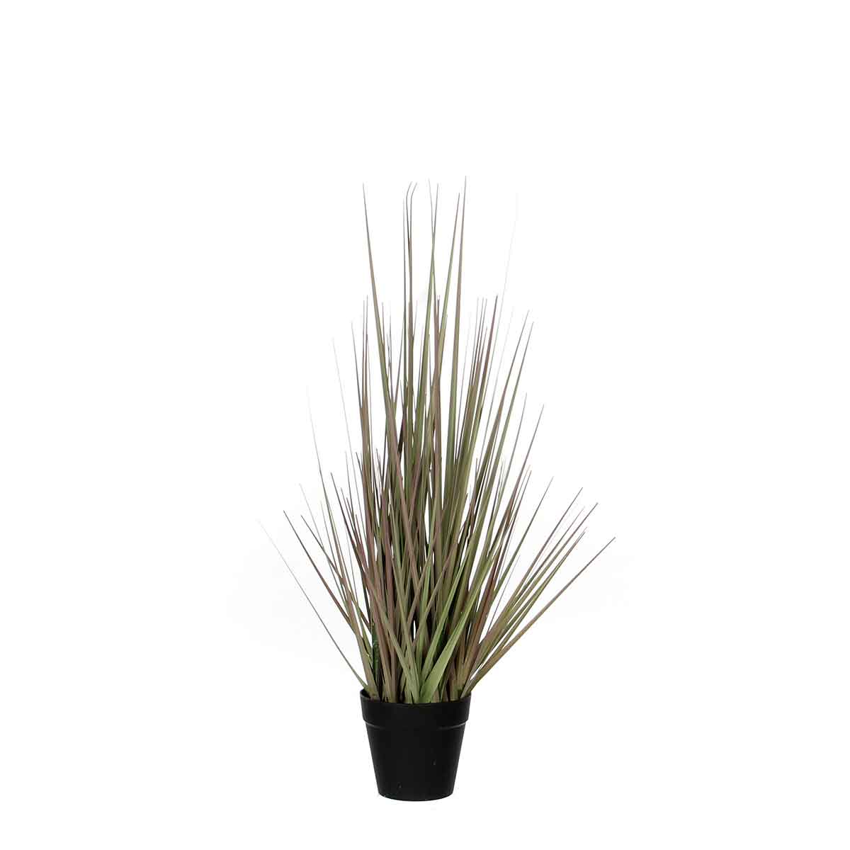 Mica decorations plante artificielle pluimgras - 1x1x53 cm - pvc - pourpre