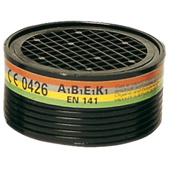 2 cartouches filtrantes gaz et vapeurs organiques