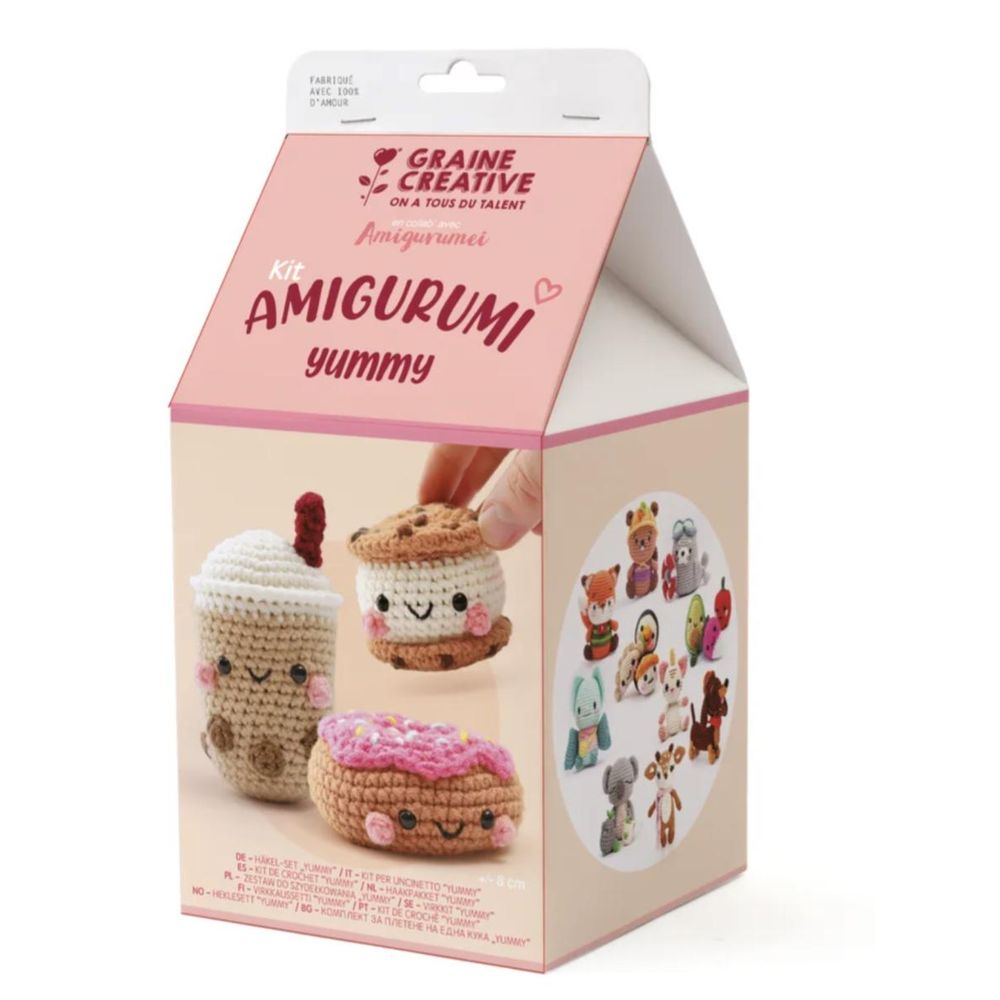 Kit corchet amigurumi - yummy