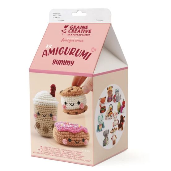 Kit corchet amigurumi - yummy