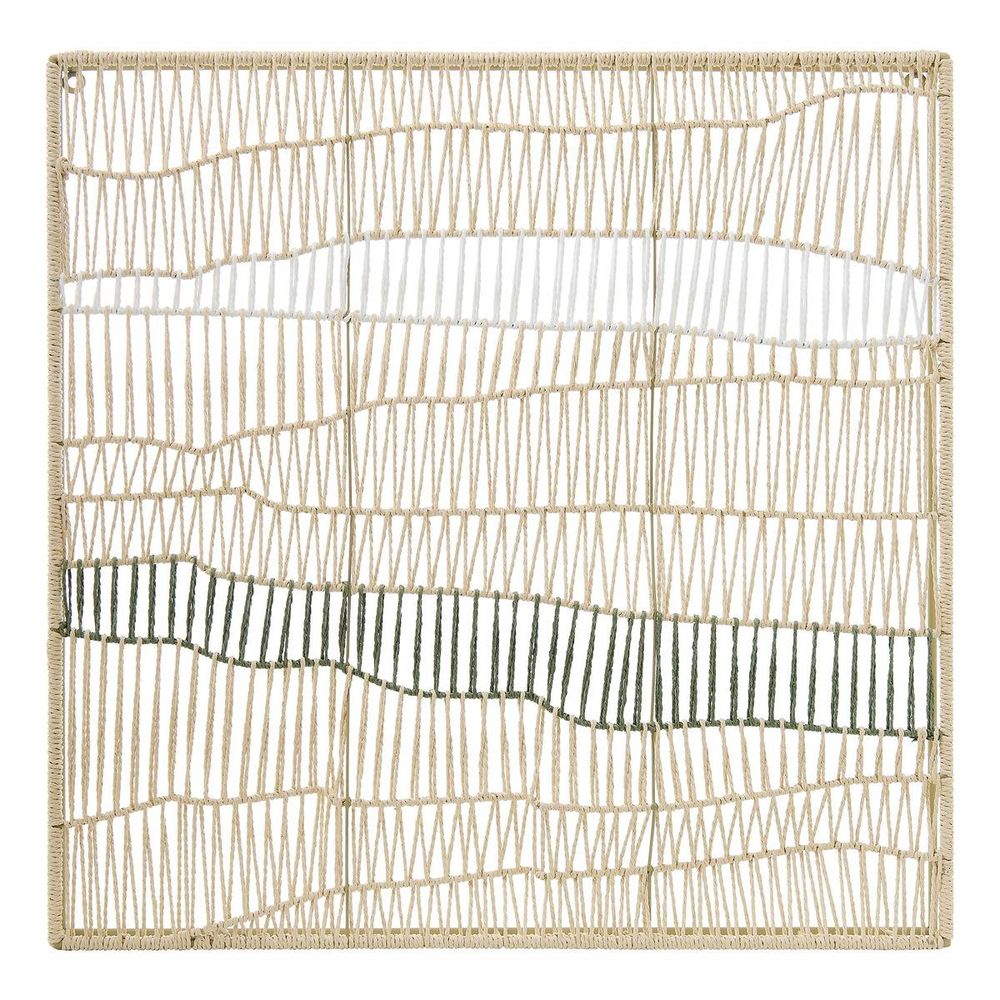 Décoration murale henry 80x80cm beige
