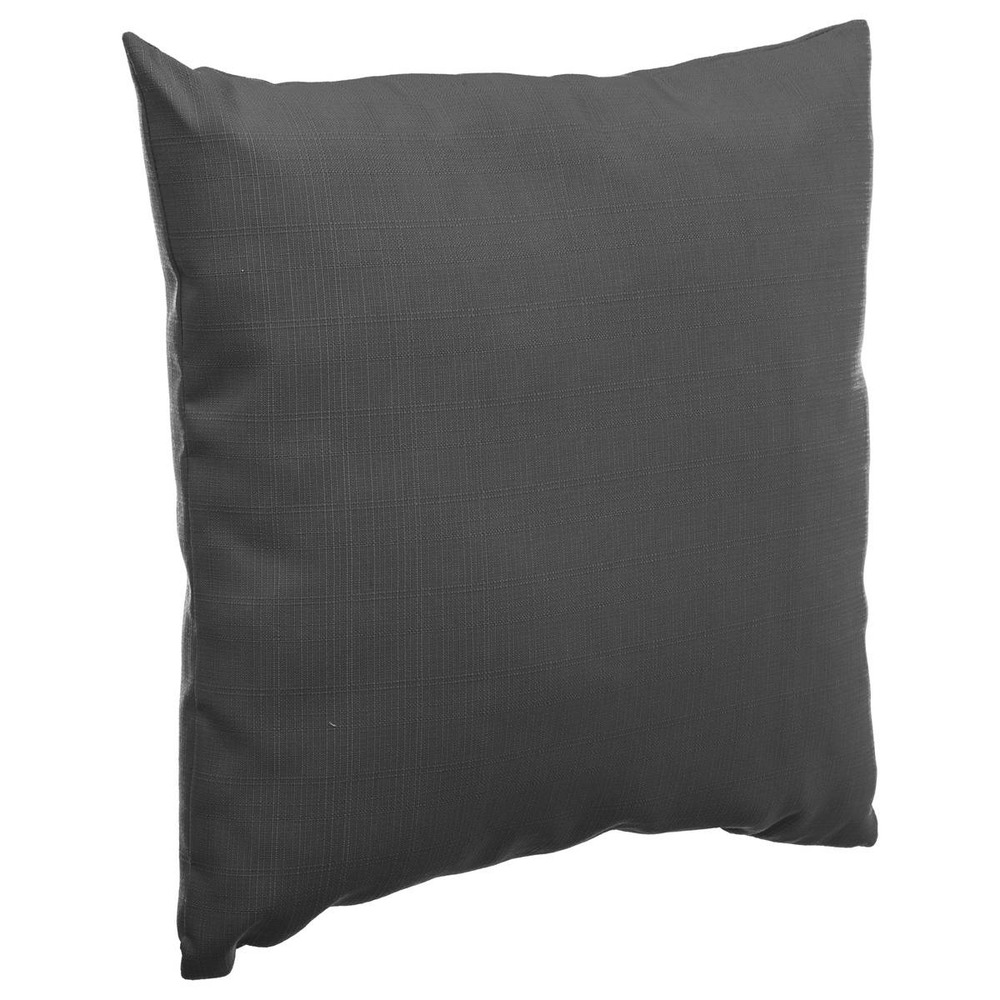 Coussin déco d'extérieur korai ardoise 40x40 cm