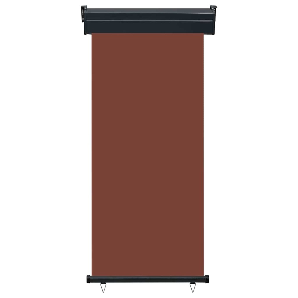 Auvent latéral de balcon 85x250 cm marron