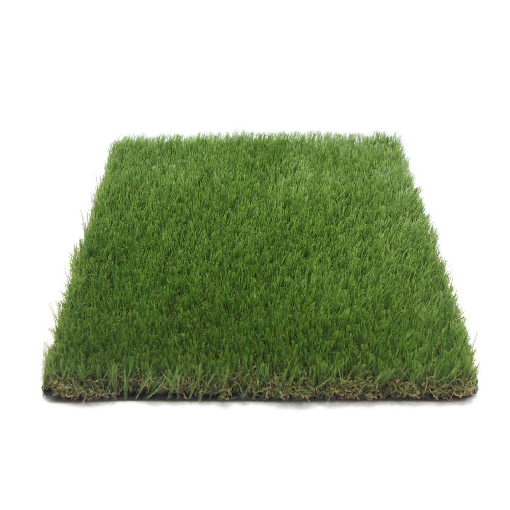 Gazon artificiel en rouleau 4m x 1m hauteur 35 mm - coloris vert pin vert bambou