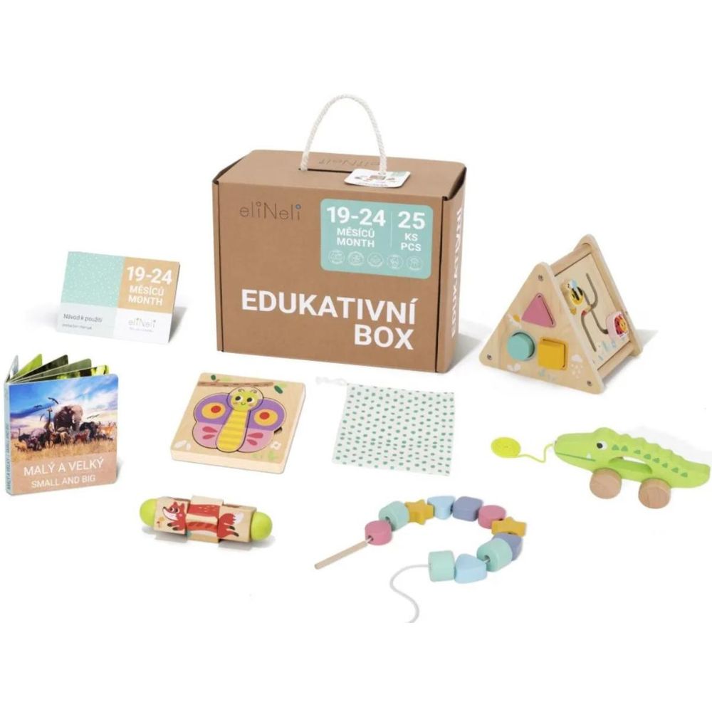 Coffret pédagogique pour enfants de 19 à 24 mois - elineli
