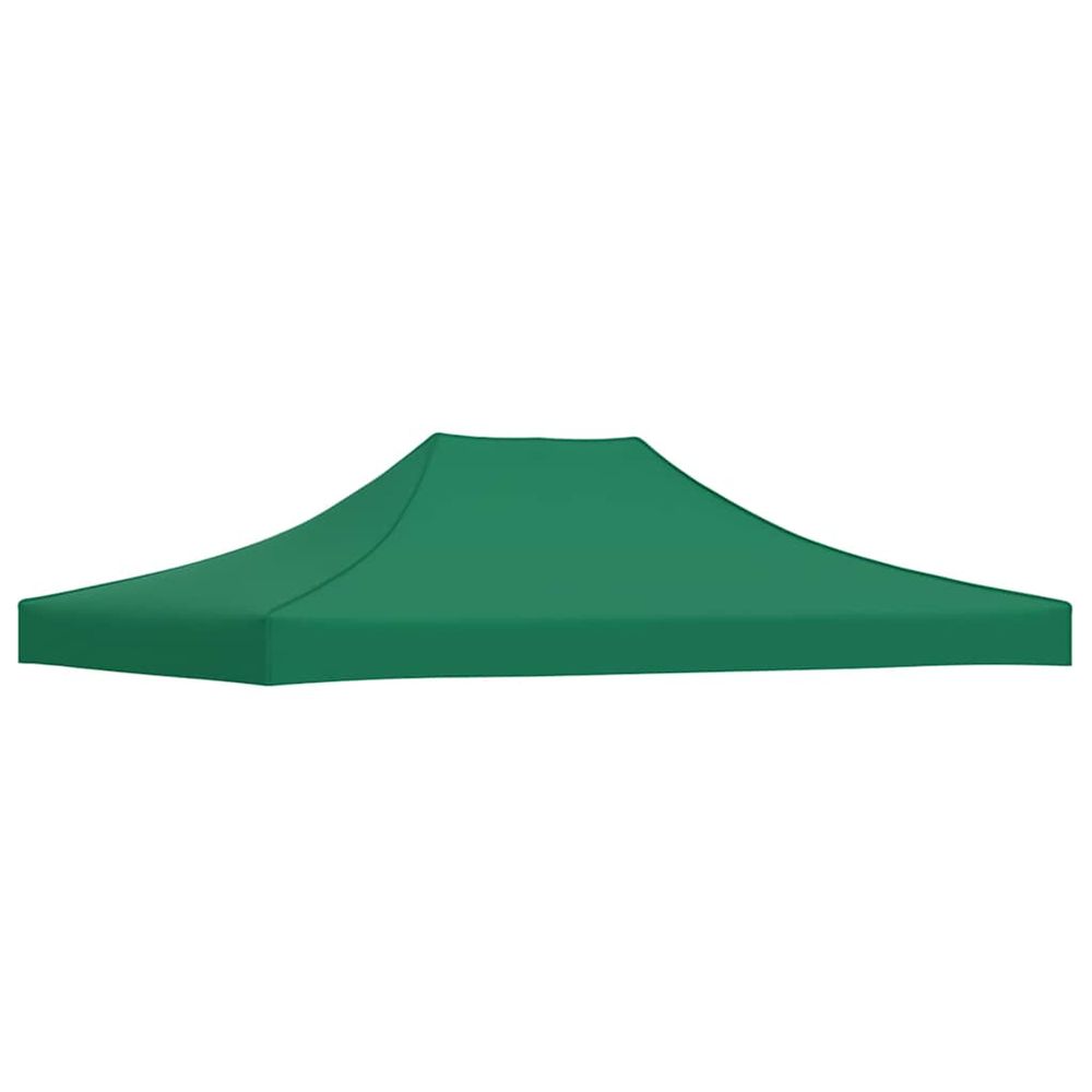 Toit de tente de réception 4,5x3 m vert 270 g/m²