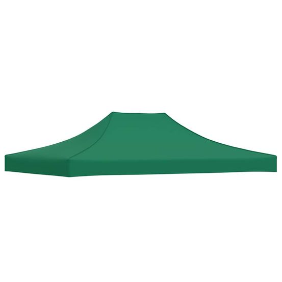 Toit de tente de réception 4,5x3 m vert 270 g/m²
