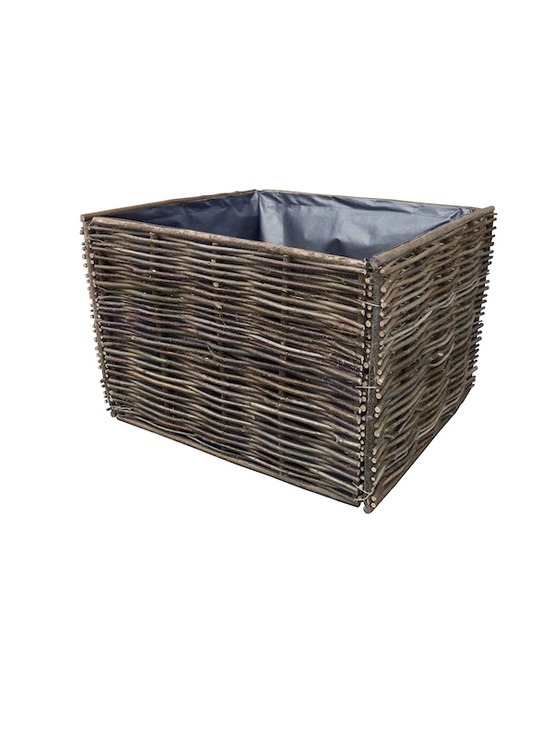 Carré potager en noisetier - dimensions l.120xl.120xh.90 cm - made in france