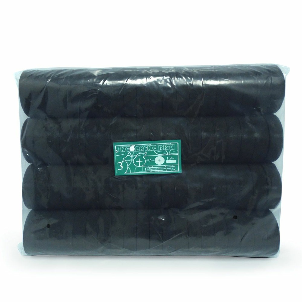 Lot de 80 disques néoprènes 7.5 cm