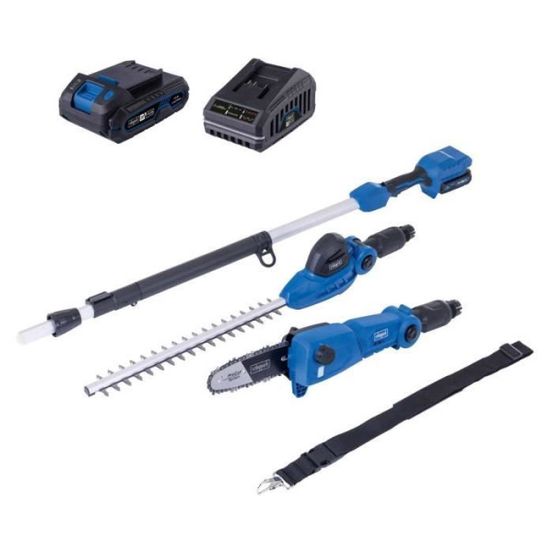 Outil multifonctions 2 en 1 sans fil c-phts410-x - set s - batterie 20 v 2,0 ah ixes + chargeur