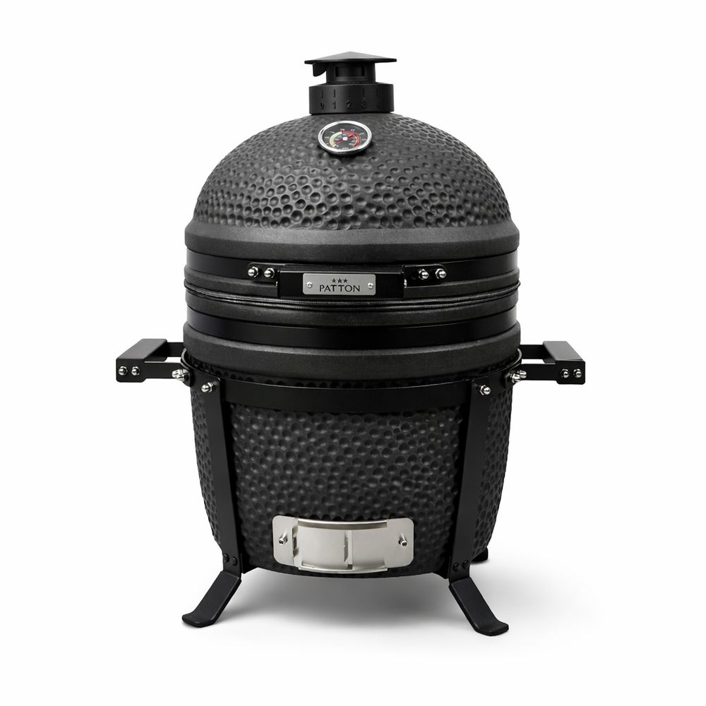 Barbecue kamado en céramique à poser patton premium compact 15