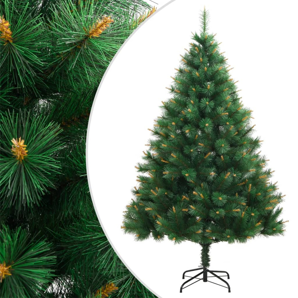 Sapin de noël artificiel à charnières avec support 150 cm