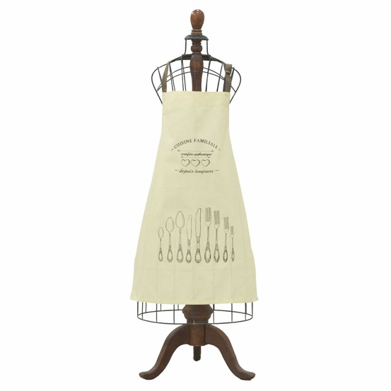 Tablier 100% coton cuisine familiale