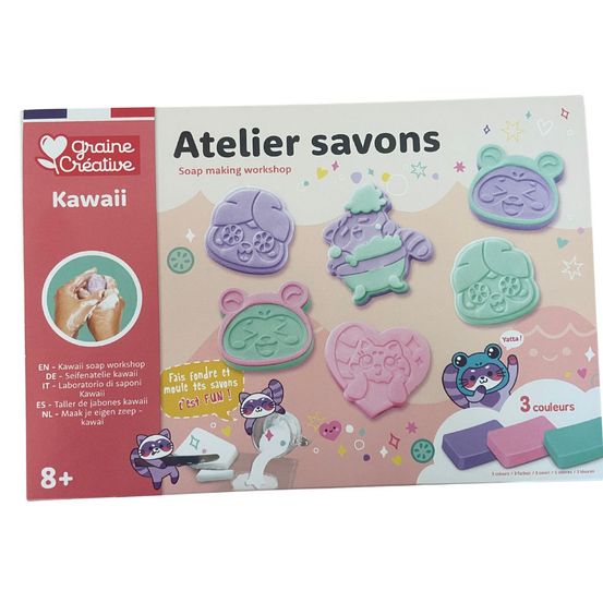 Kit diy : atelier savons kawaii