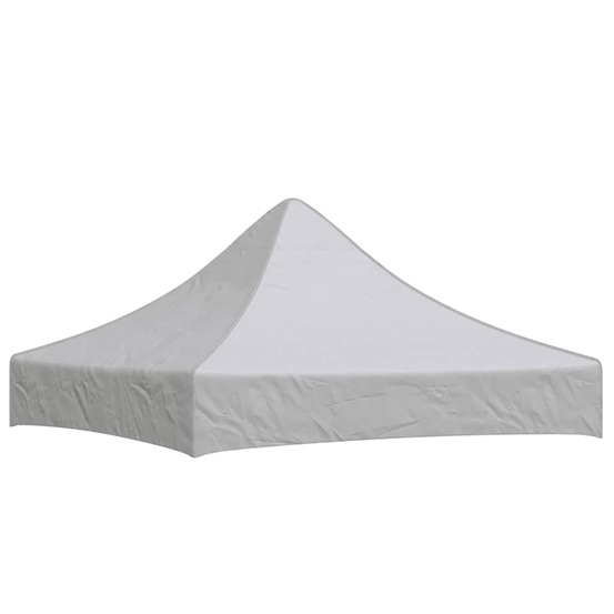 Toit de tente de réception 2x2 m blanc 270 g/m²
