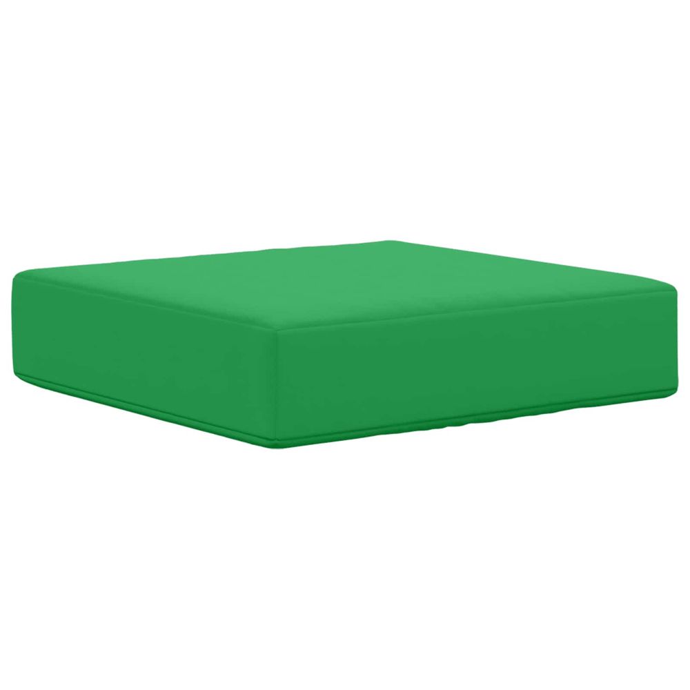 Coussin de siège d'extérieur 100 % polyester vert