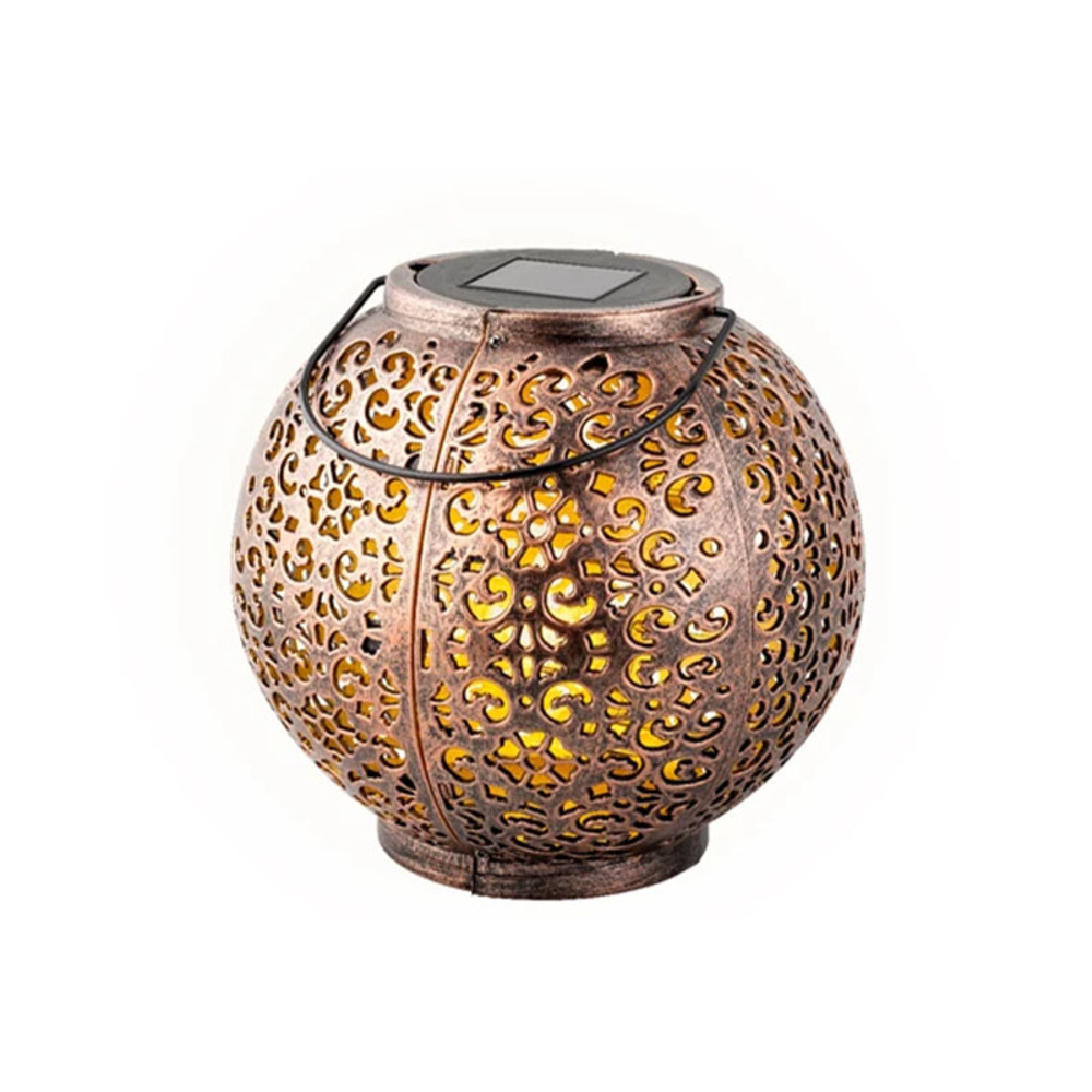 Lanterne solaire ronde orientale