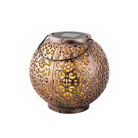 Lanterne solaire ronde orientale
