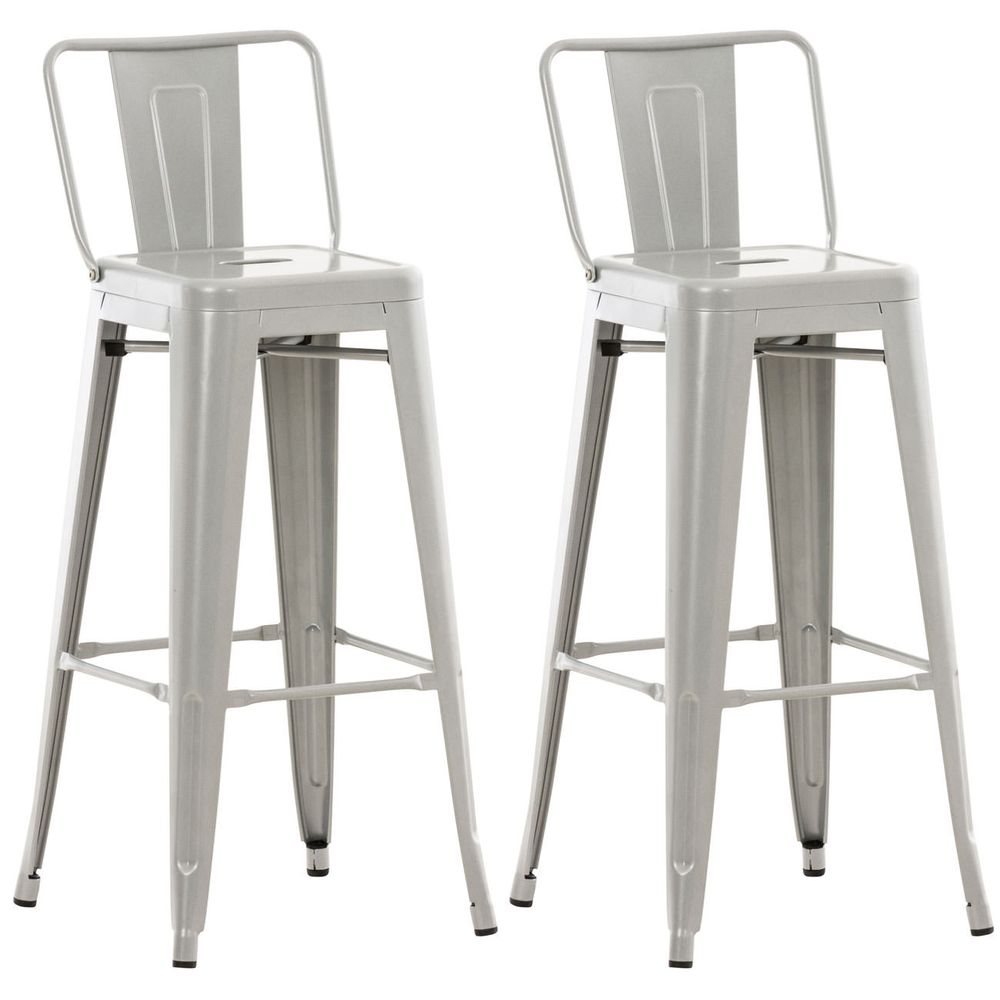 Lot de 2 tabourets de bar mason