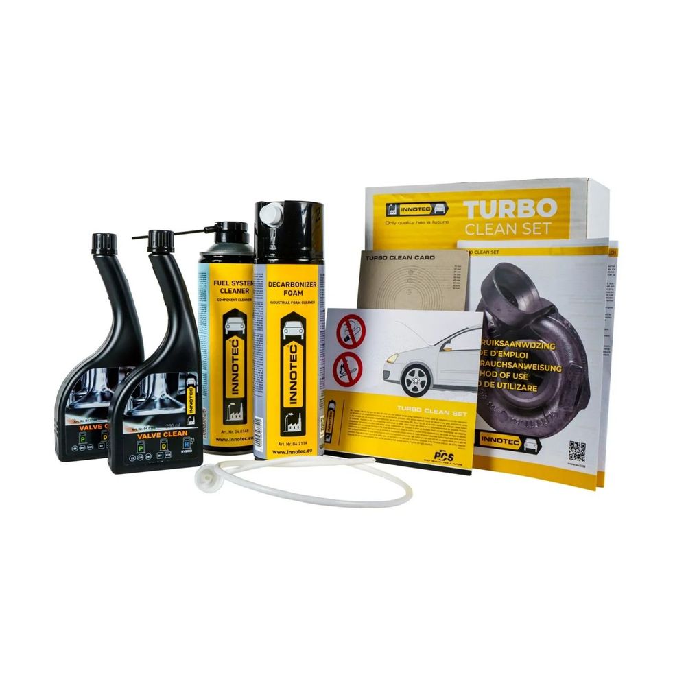 Nettoyant turbo, kit nettoyage turbo pour 2 véhicules, turbo propre