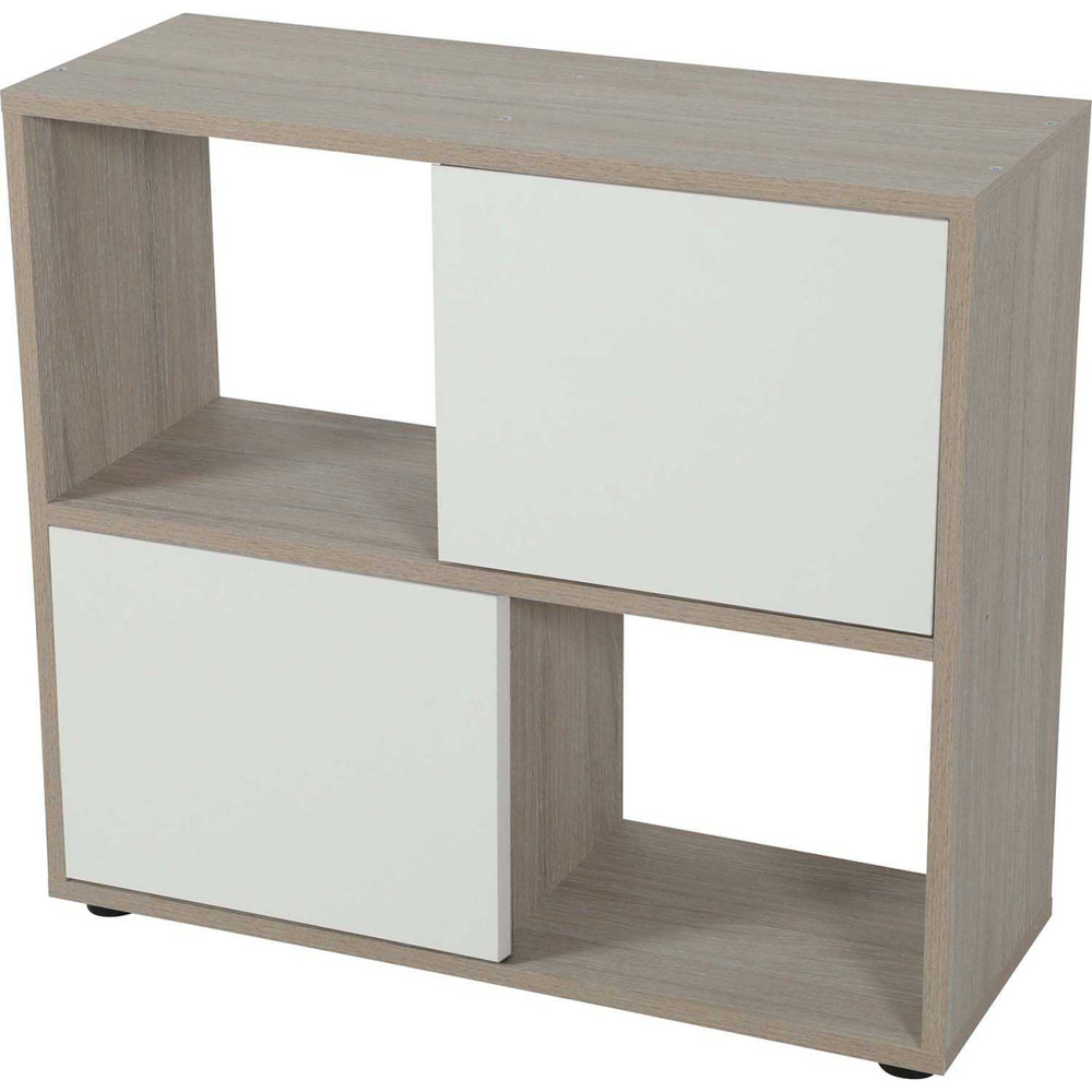 Meuble pour aquarium iseo et tana 84l blanc