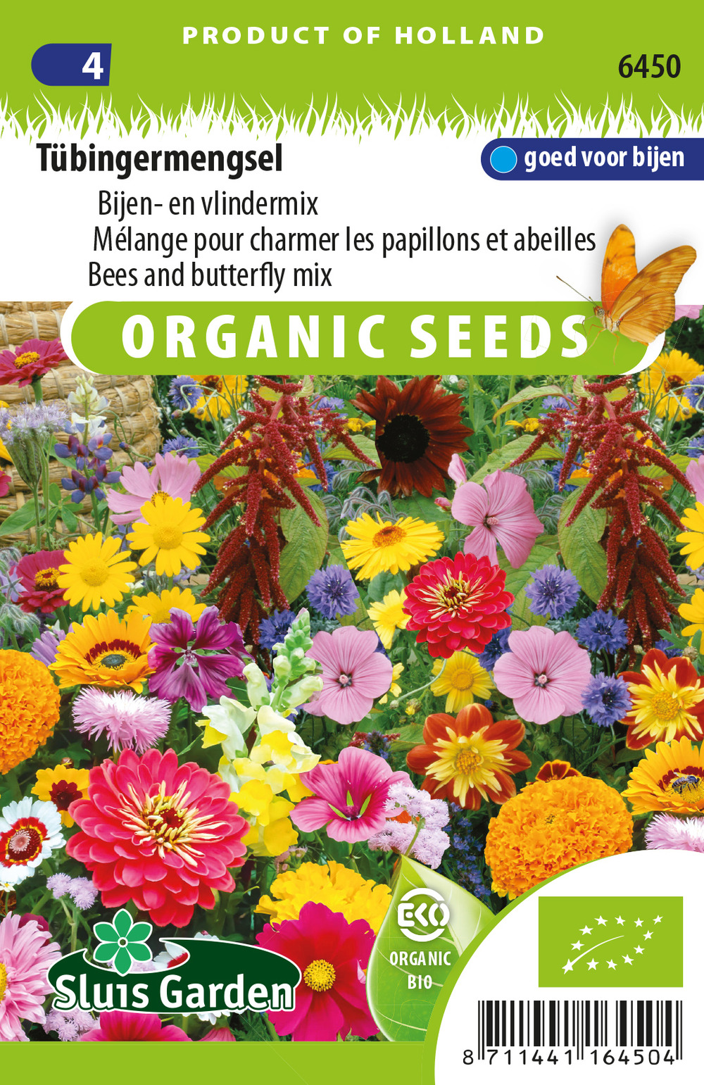 Mélange pour charmer les papillons et abeilles - graines biologiques - ca. 5 g (livraison gratuite)