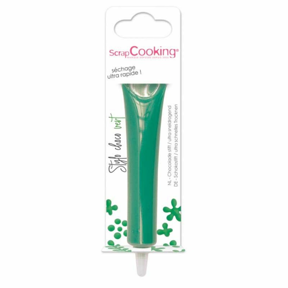 Stylo au chocolat vert 25 g