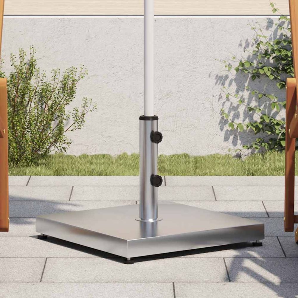 Base de parasol pour mâts ø32/38/48 mm 28 kg carré