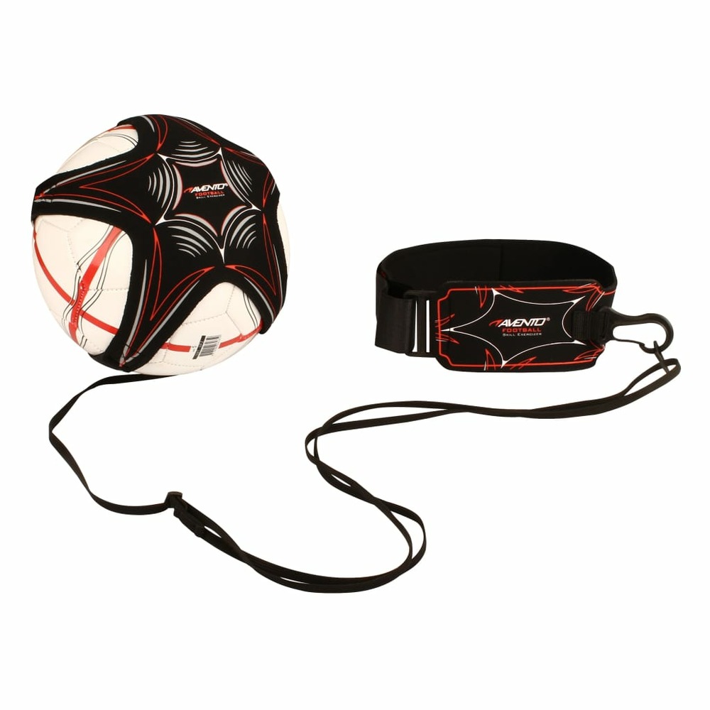 Accessoire d'entraînement pour football noir et rouge