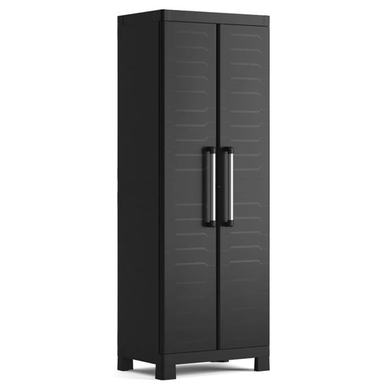 Armoire de rangement polyvalente detroit noir
