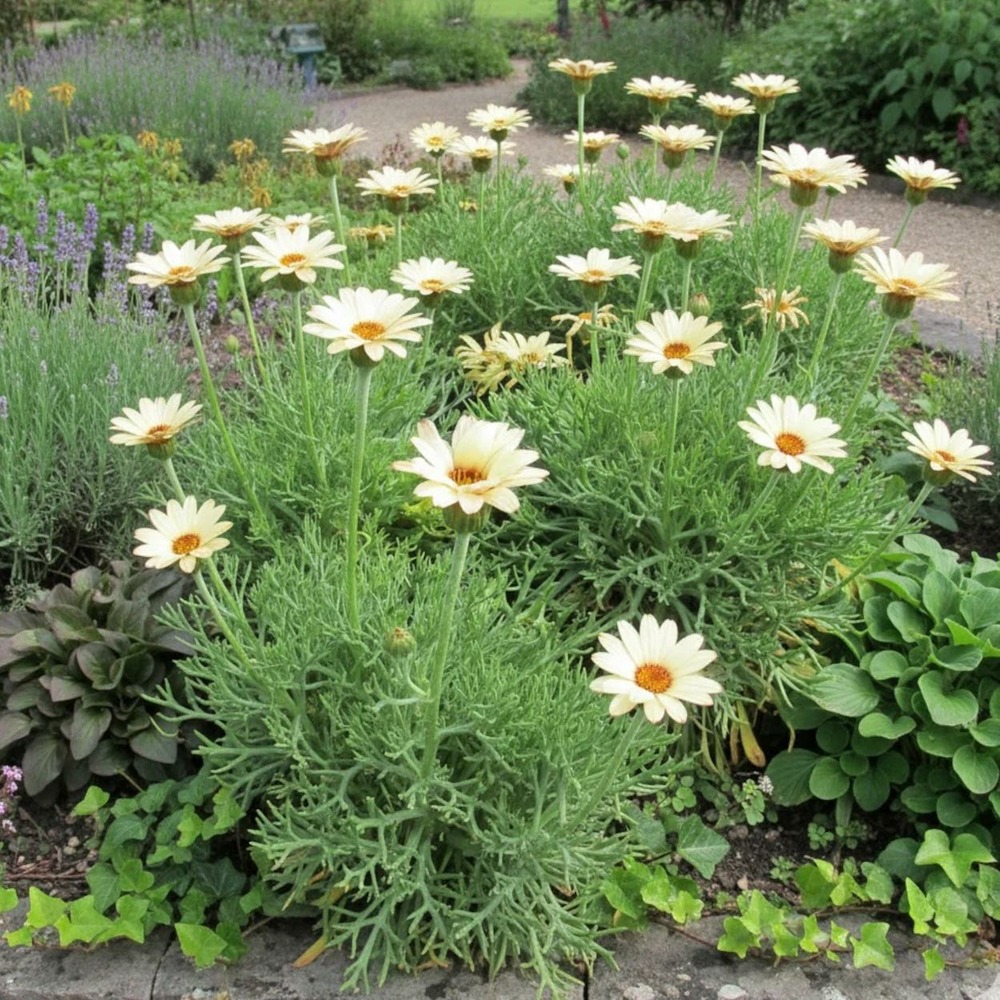Marguerite d'été sunshine peach lot de 3 godets