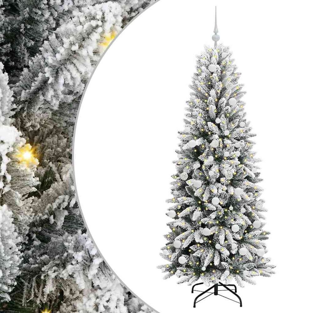 Sapin de noël artificiel blanc 180 cm