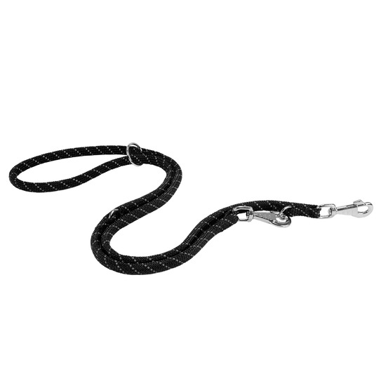 Ferplast laisse chien sport reflex, laisse dressage, laisse réfléchissante, laisse pour chien en cordon en nylon, avec double