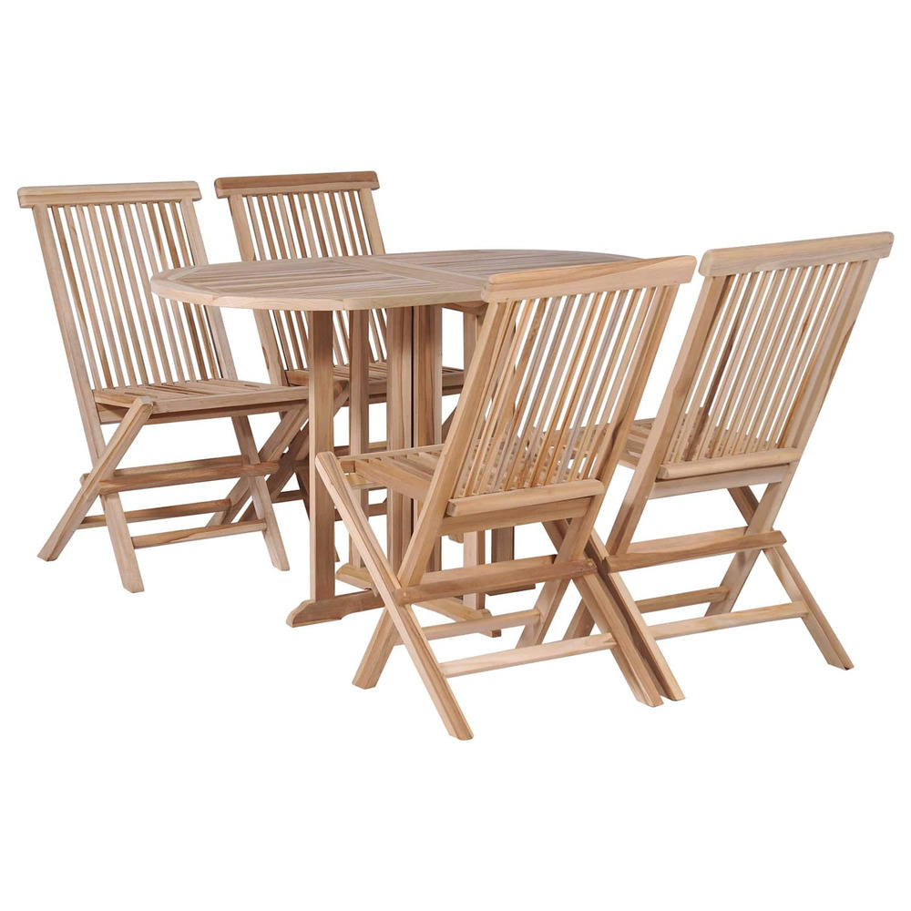 Ensemble de mobilier 5 pcs marron