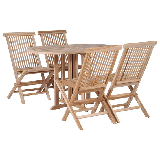 Ensemble de mobilier 5 pcs marron