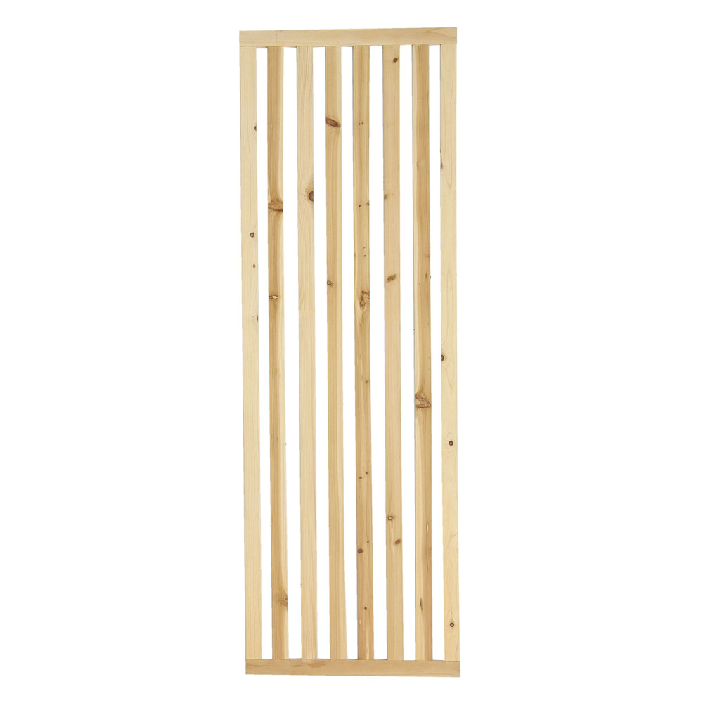 Panneau en latte de pin hauteur 180cm