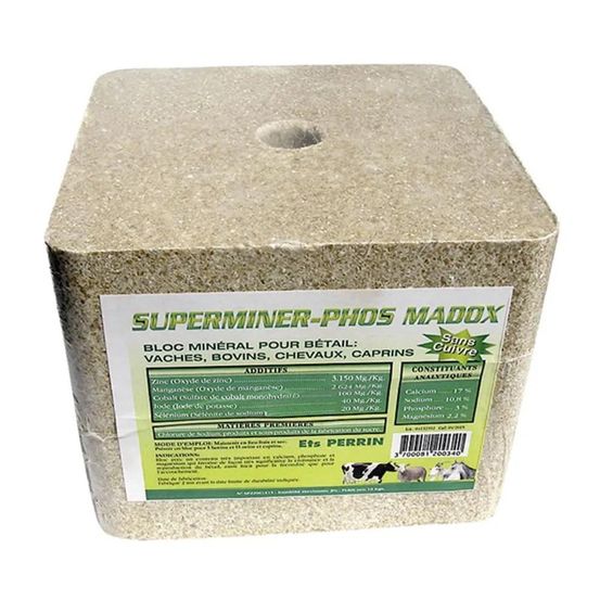 Bloc supermineraux - perrin madox