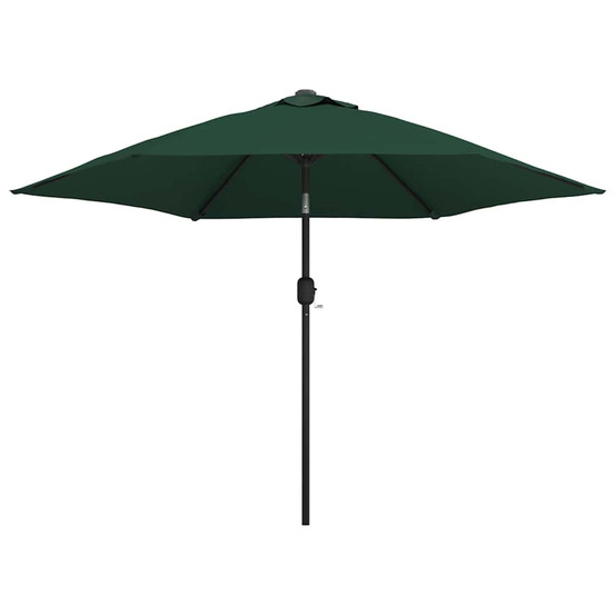 PARASOL VERT AVEC POTEAU EN AC-(866483)