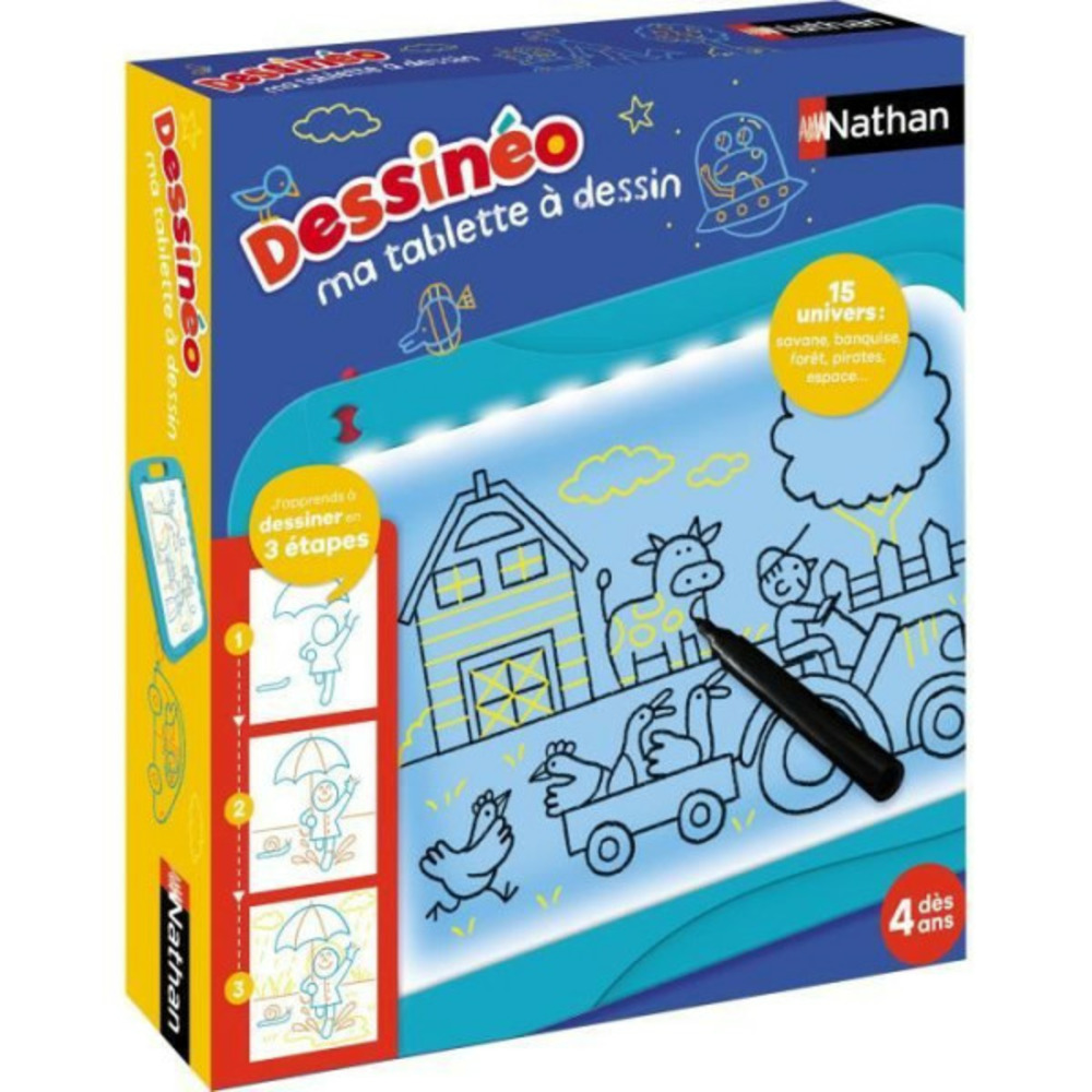Dessineo - ma tablette a dessin - jeu créatif - - des 4 ans
