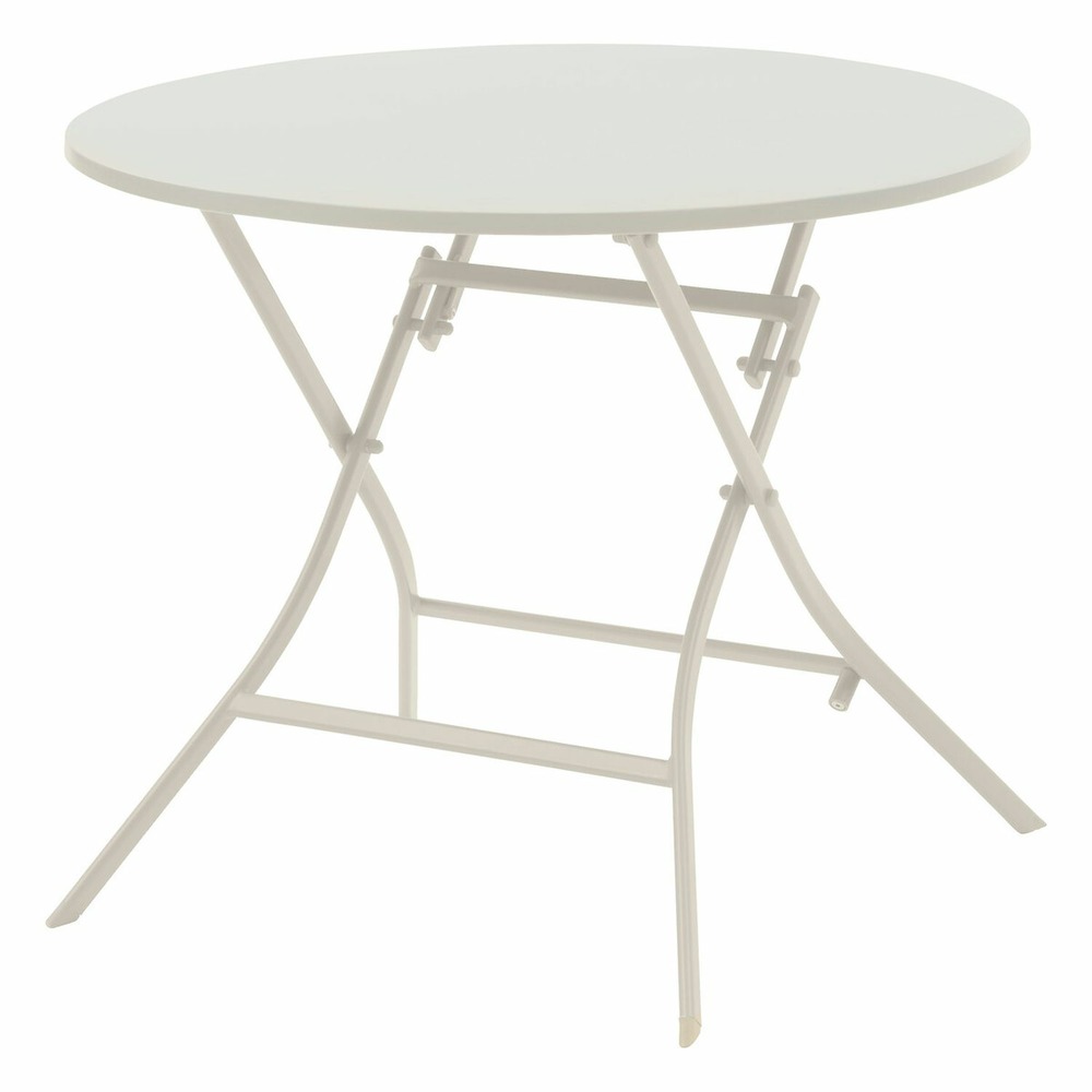 Table de jardin pliante ronde 4 places greensboro - argile