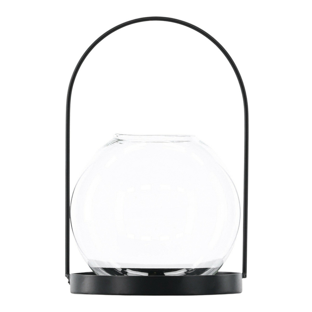 Lanterne design en verre 