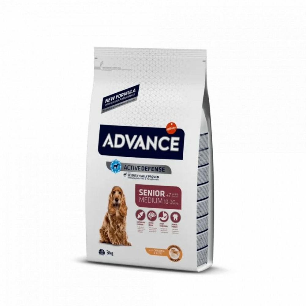 Croquettes chien senior medium - advance 12 kg