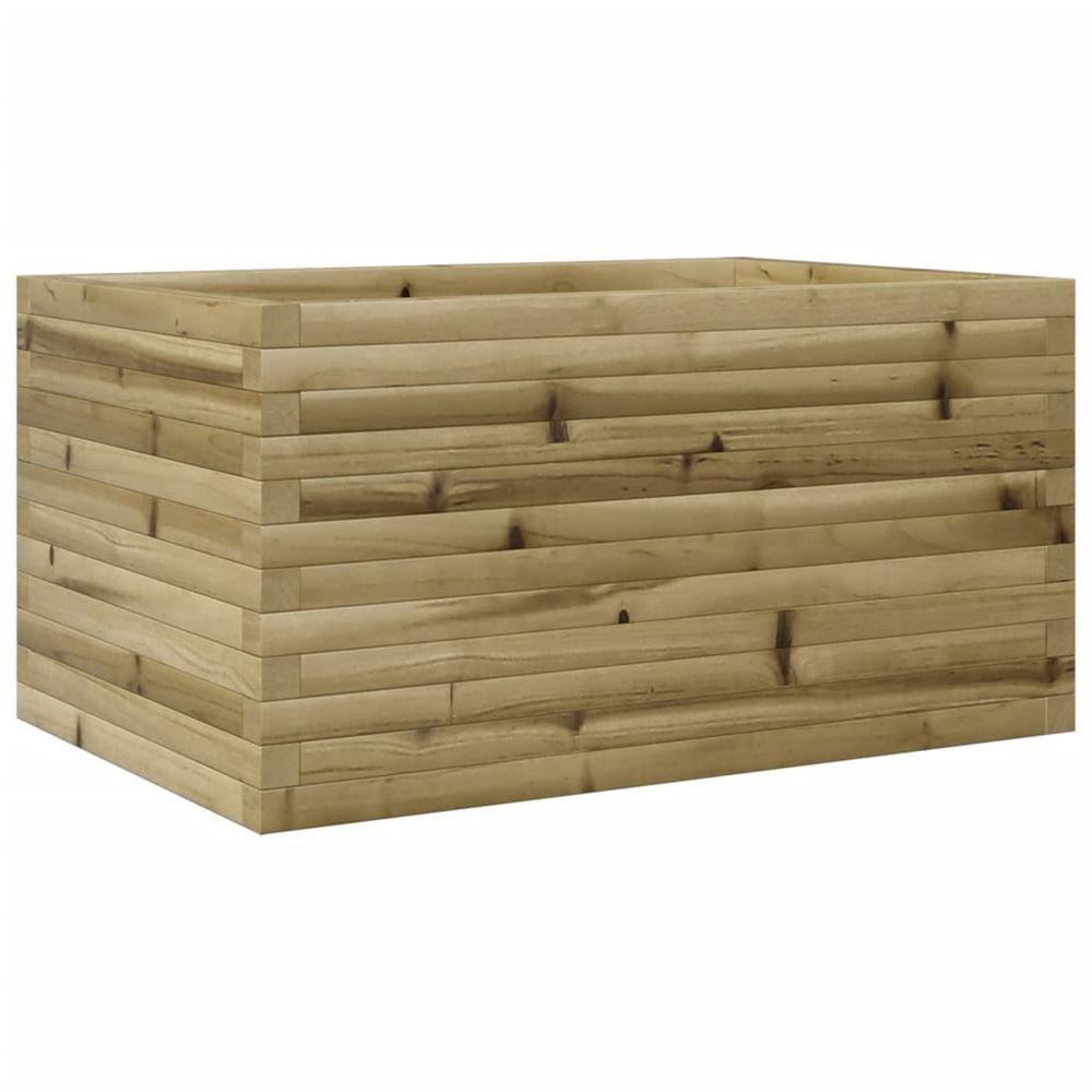 Jardinière d'extérieur 90x60x45,5 cm bois de pin imprégné