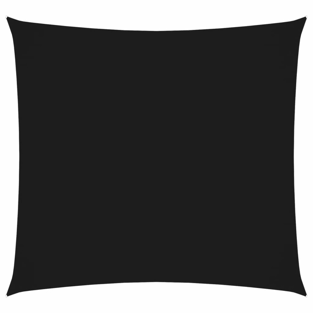 Voile de parasol tissu oxford carré 4,5x4,5 m noir